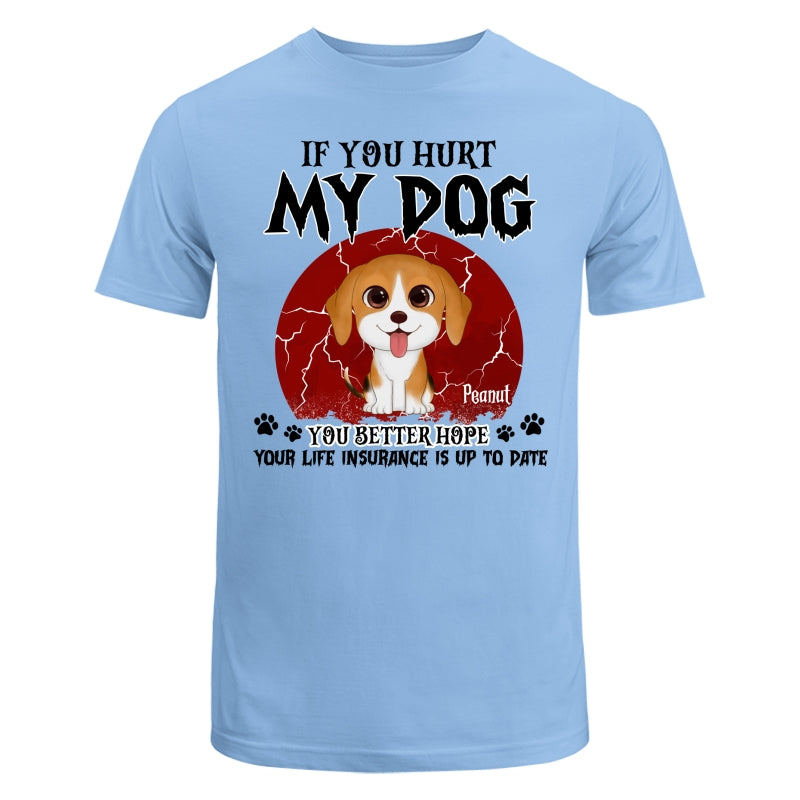 Halloween If You Hurt My Watercolor Cute Dogs Personalized Shirt
