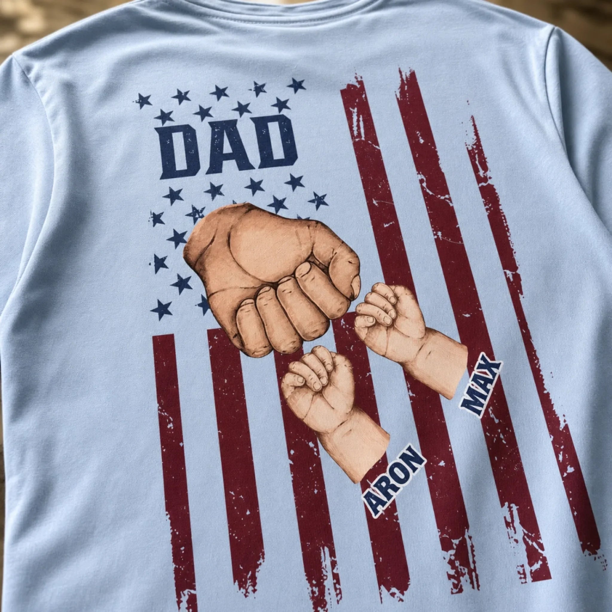 Custom Unisex T-shirt - Personalized Father's Day Birthday Gifts For Dad, Grandpa - Style Meets Sentiment