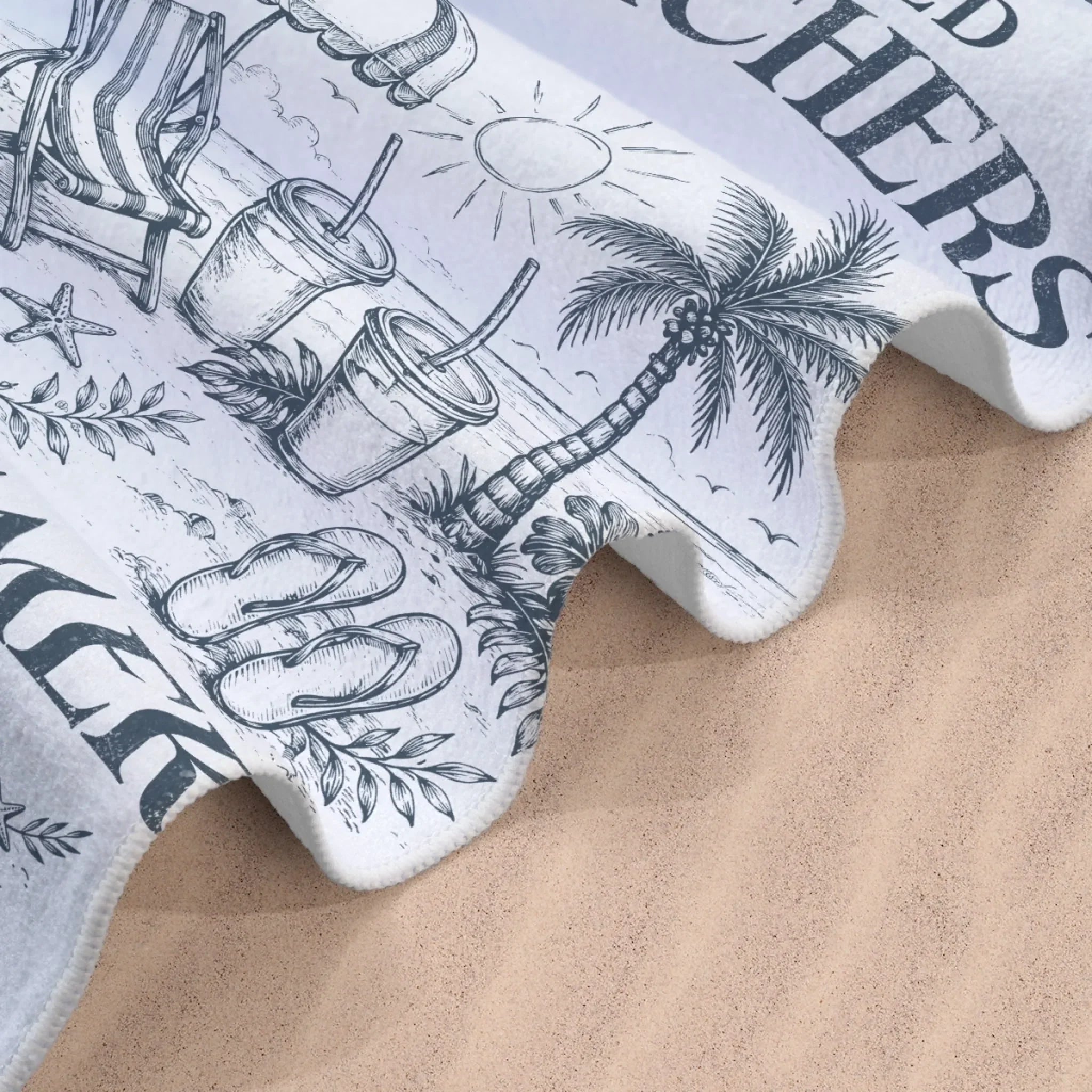 Custom Beach Towel - Personalized Summer Vacation And Travel Gifts For Teachers - Catch Me Not Lesson Planning