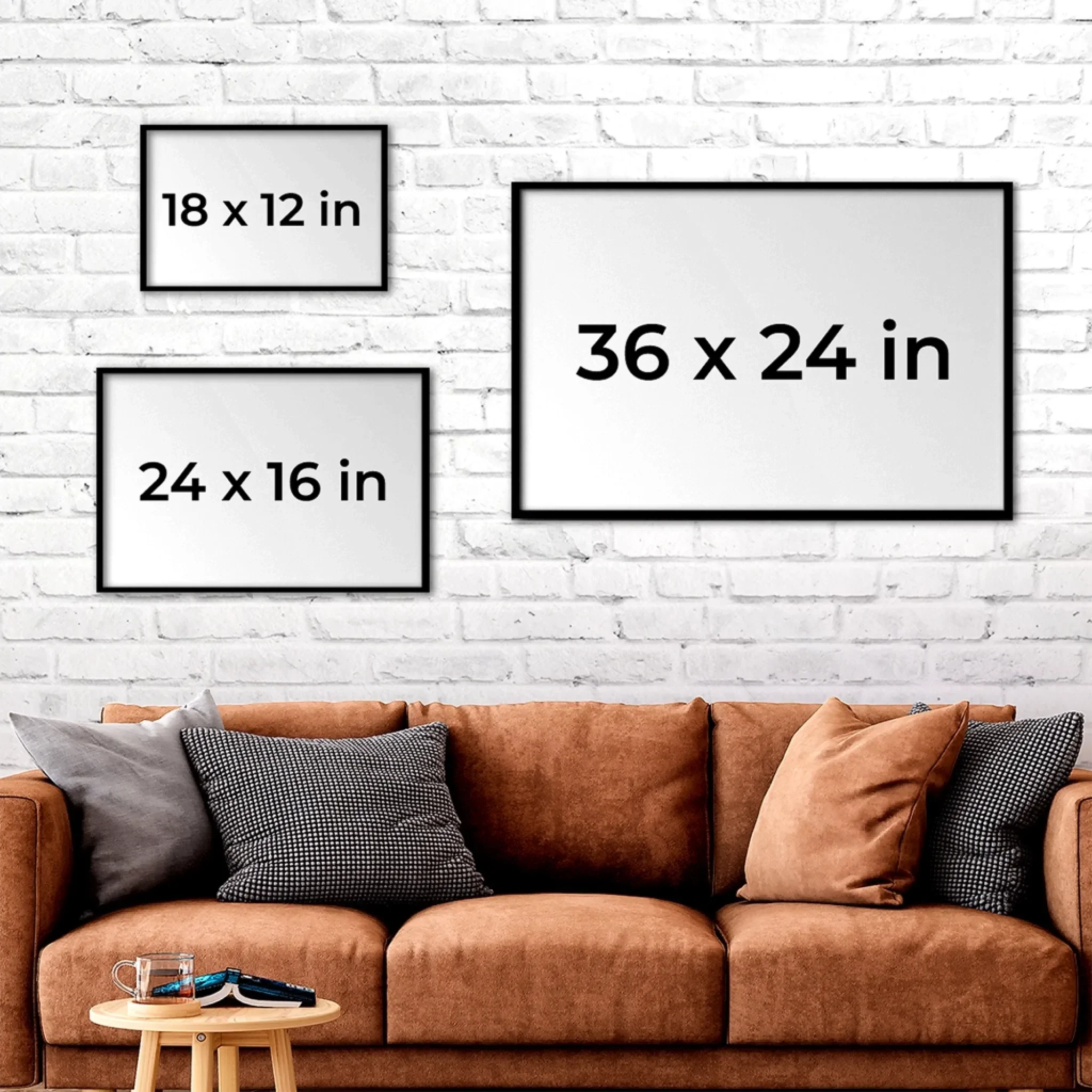 Custom Photo Horizontal Poster - Personalized Birthday Gifts For Dog Cat Lovers, Dog Dad And Mom, Cat Owners - Starry Night, Puppy Spotlight