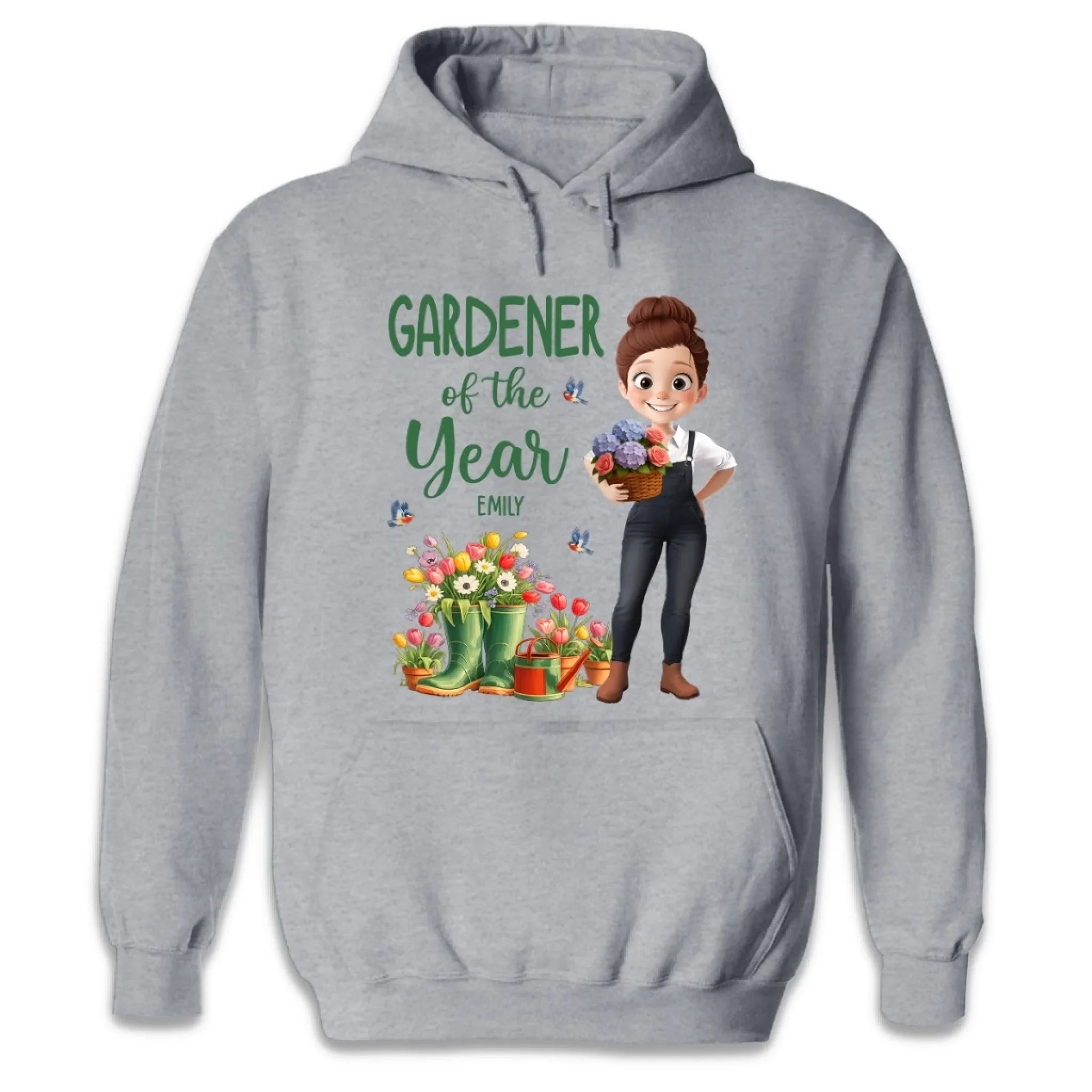Custom T-shirt, Premium T-shirt, Hoodie - Personalized Birthday Garden Gifts For Gardeners - Planting Dreams, Catching Sun
