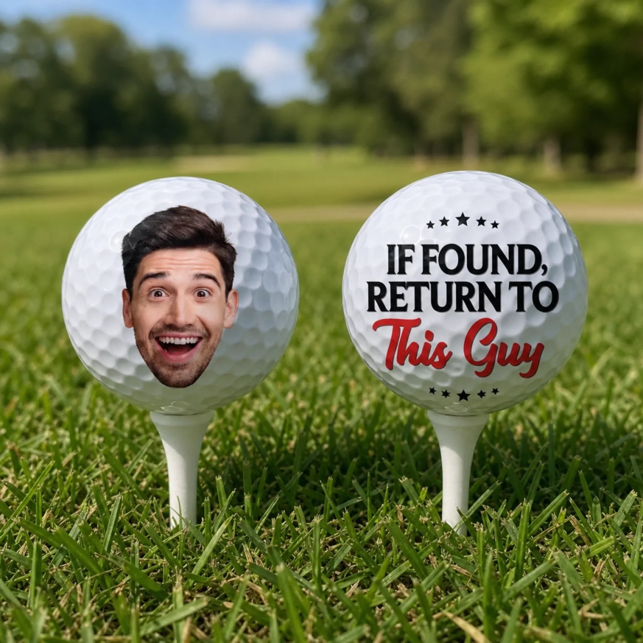 Custom Photo Life Is Better When You Are Golfing - Personalized Custom Golf Ball - Gift For Sport Lovers, Sport Players