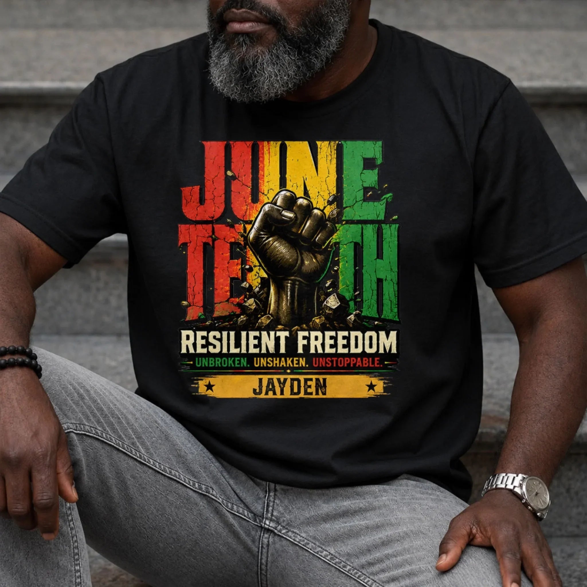Custom T-shirt, Hoodie – Personalized Juneteenth Gifts For Men, Women – Celebrating Freedom, Honoring Heritage