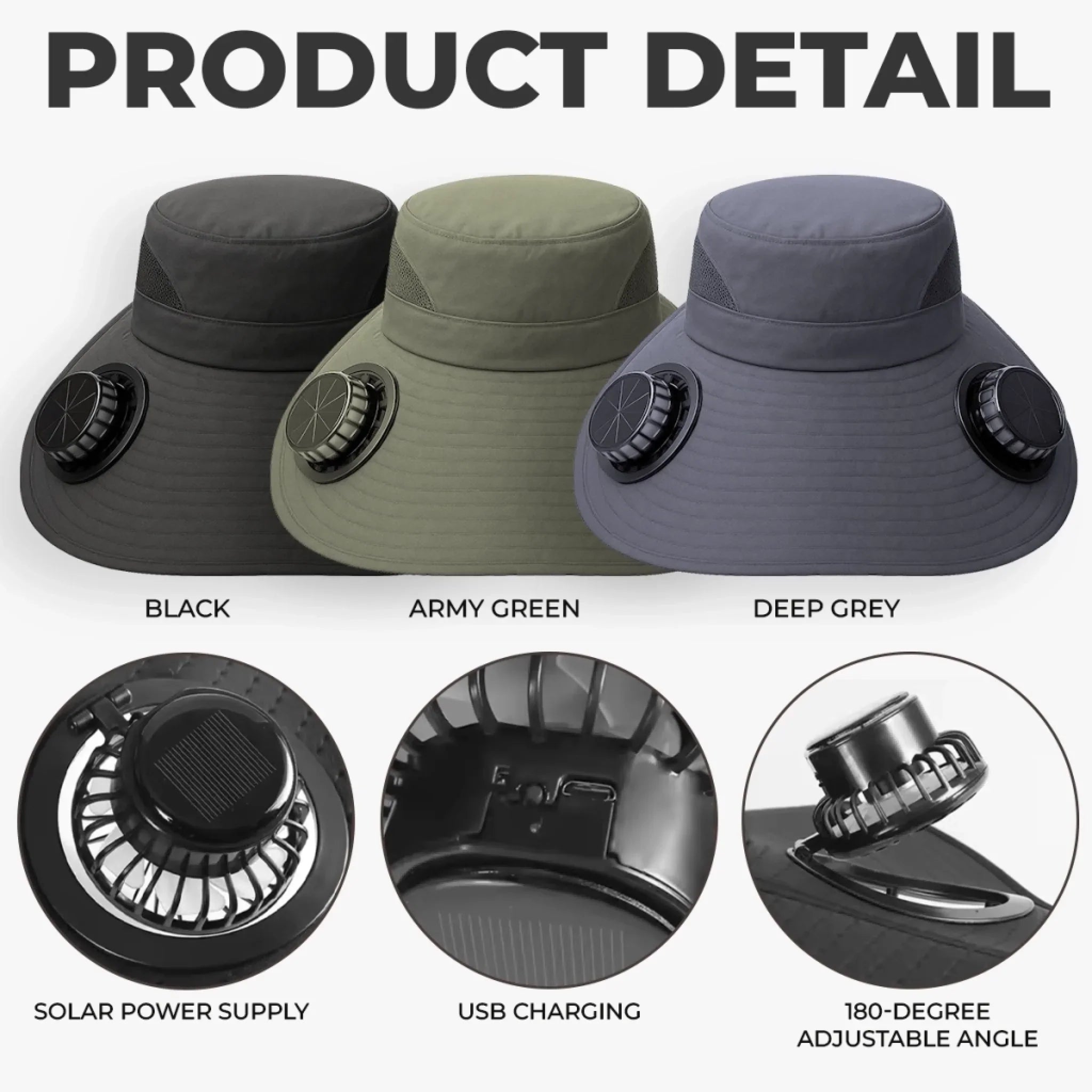 Custom Hat With Fans Solar Power - Personalized Birthday Garden Gifts For Gardeners - Proud Pot Head