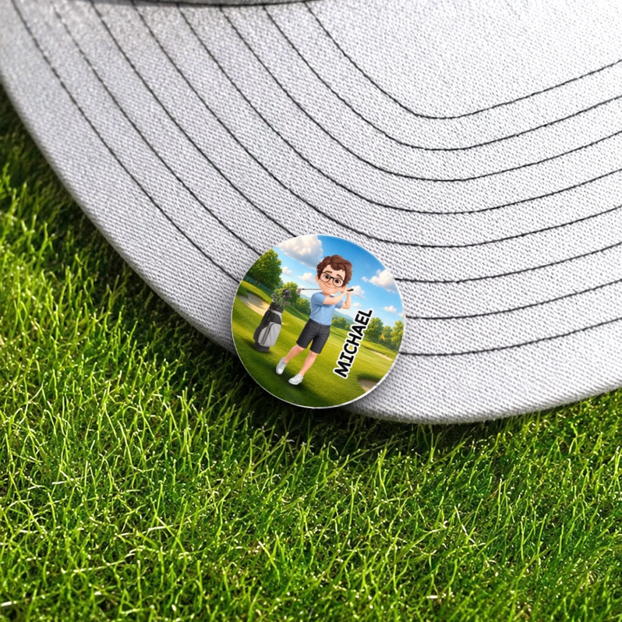 Custom Golf Ball Marker - Personalized Birthday Gifts For Golf Lovers, Sports Fans, Sports Lovers - The Fairway Calls