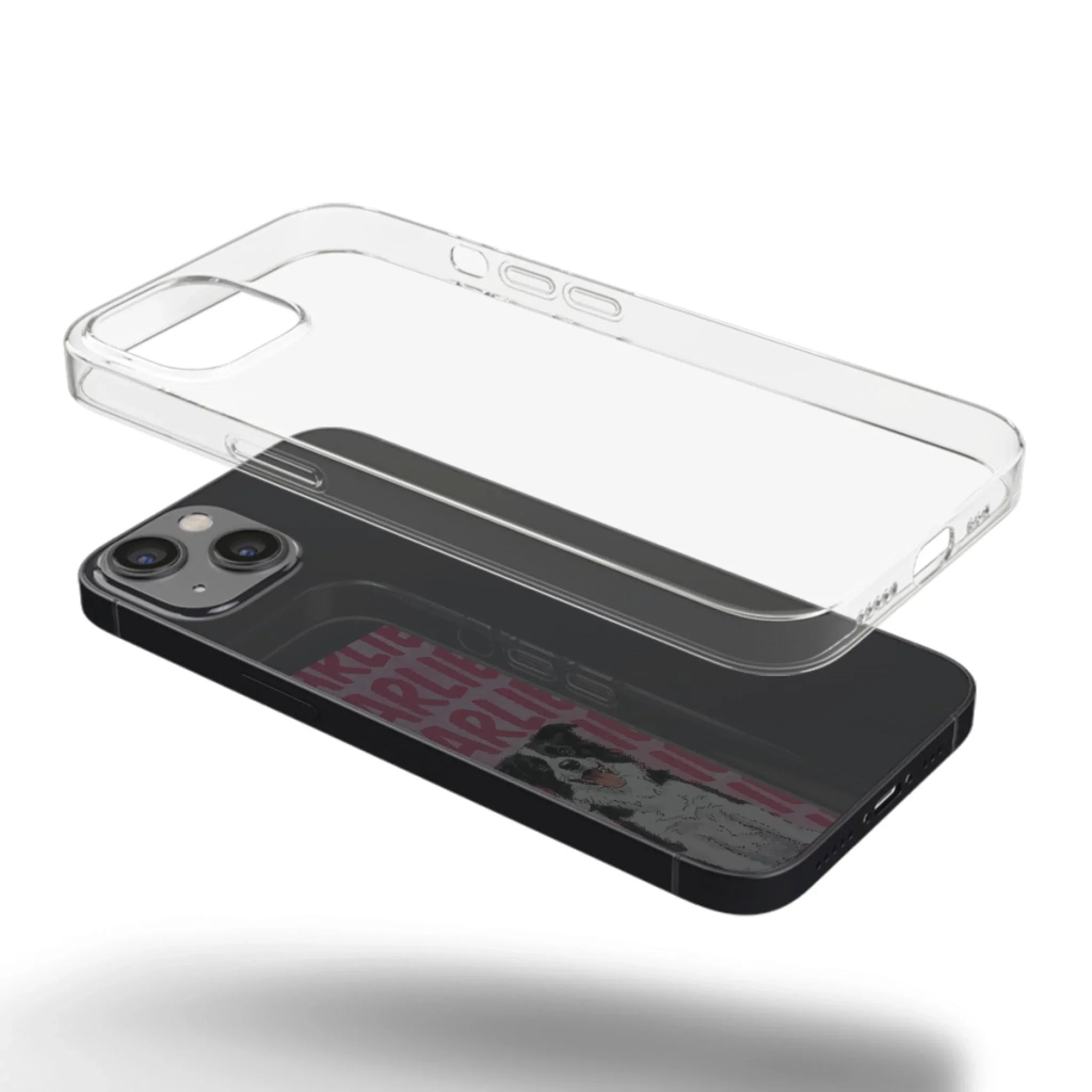 Custom Photo Clear Phone Case - Personalized Birthday Gifts For Dog Cat Lovers, Dog Dad And Mom, Cat Owners - Life Is Better With Paws