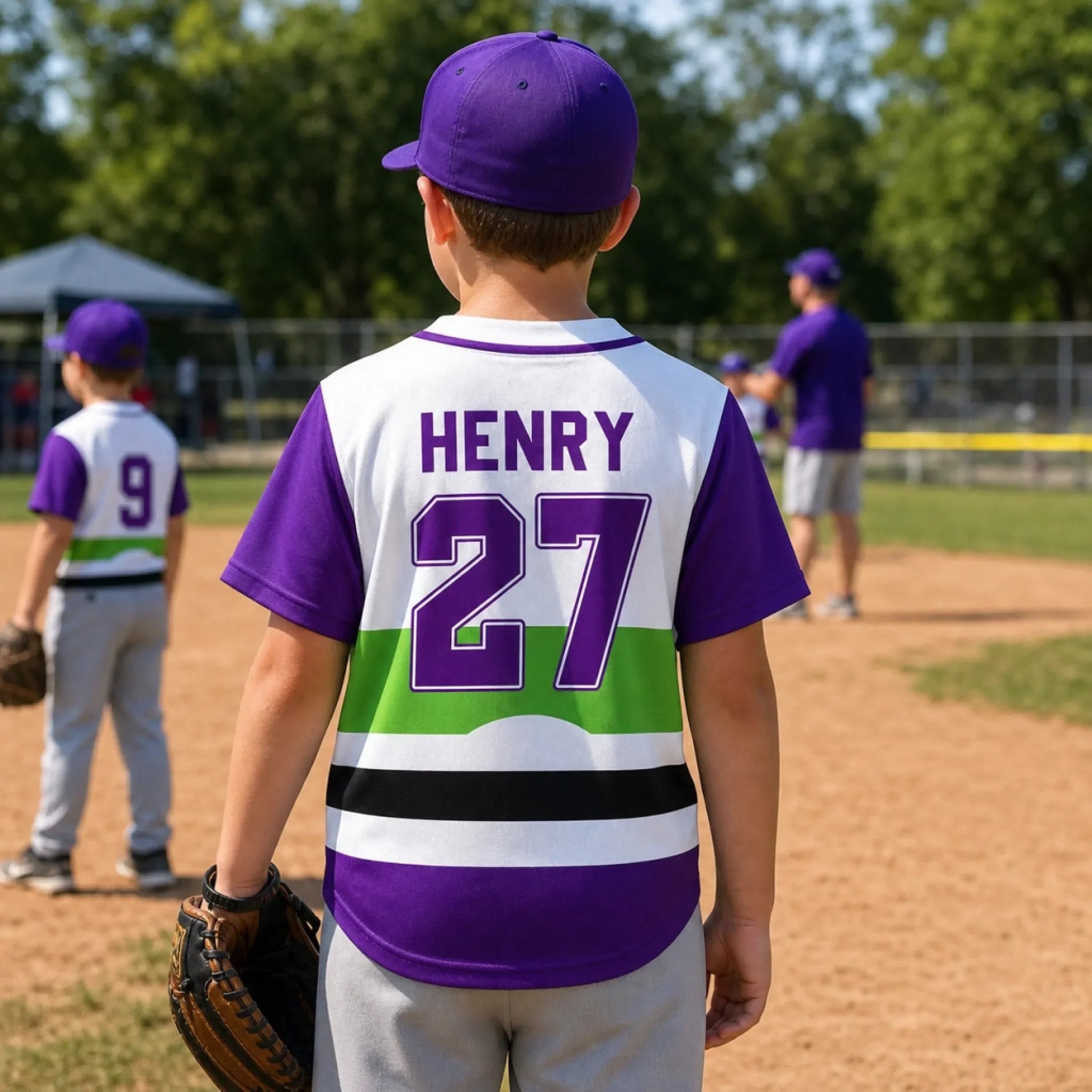 Custom Kids Baseball Jersey - Personalized Birthday Gifts For Kids - Born To Shine