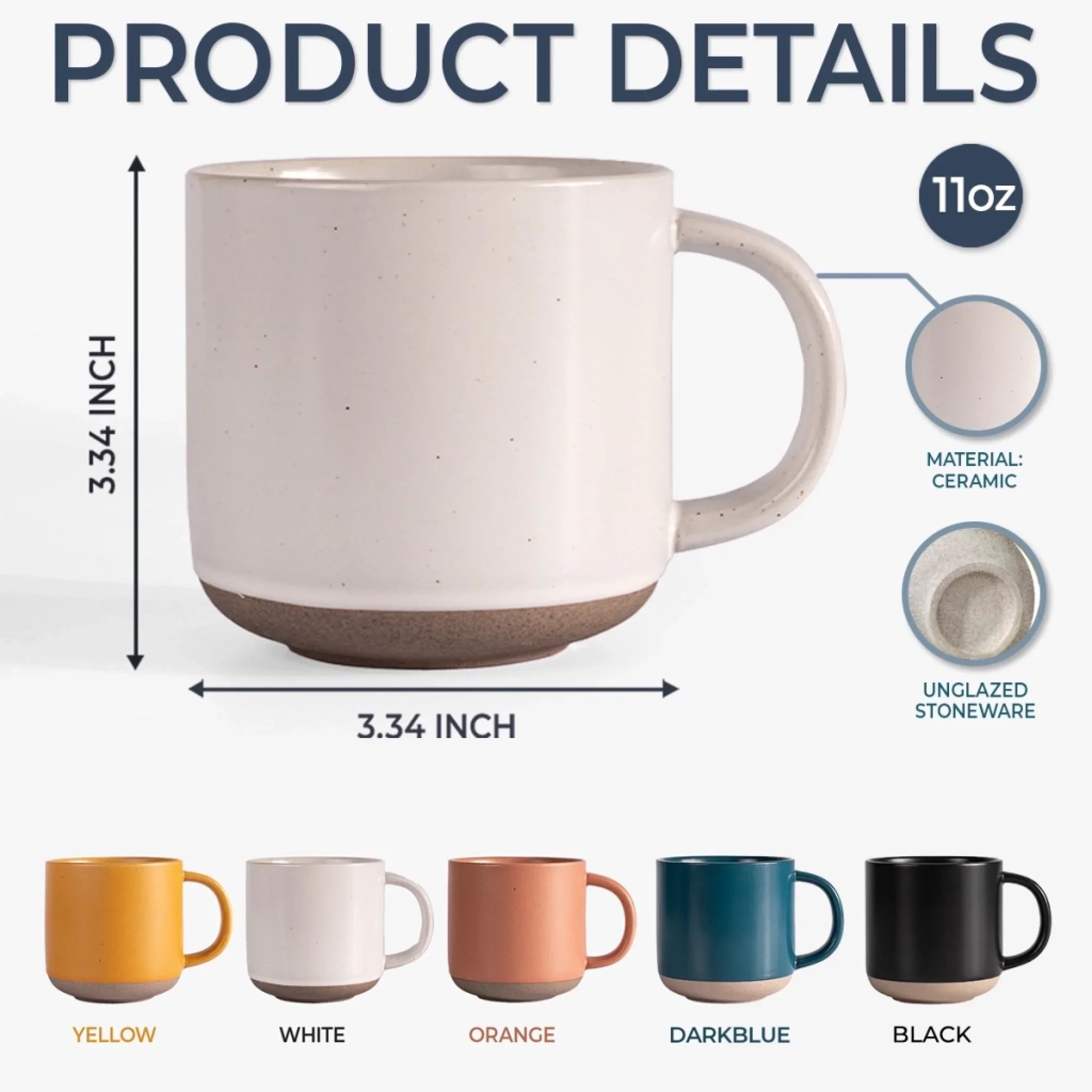 Custom Pottery Mug - Personalized Bookish Gifts For Book Lovers, Bookworms, Readers - Books Bloom The Soul