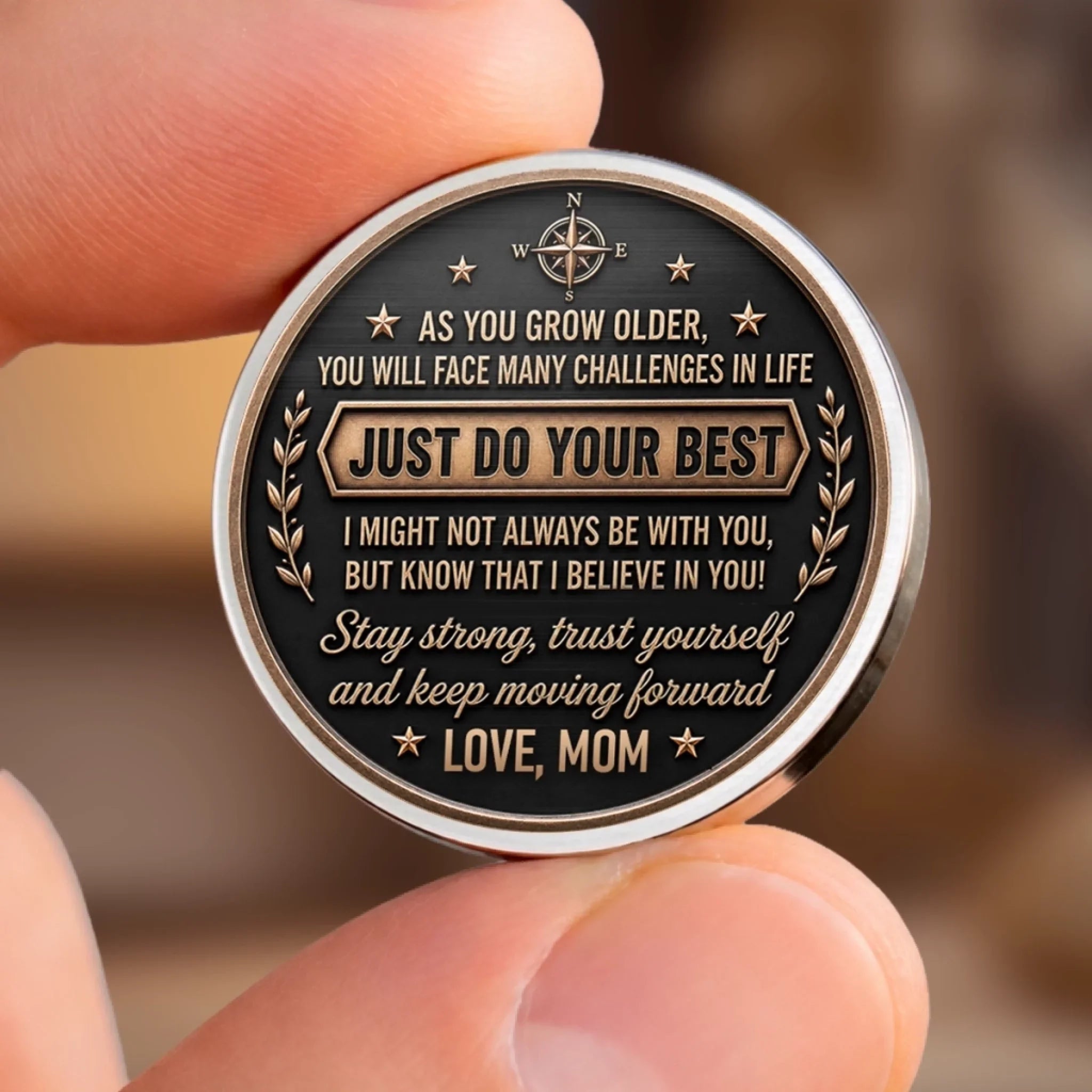 Custom Pocket Hug - Personalized Birthday Gifts For Daughter - Believe In Yourself