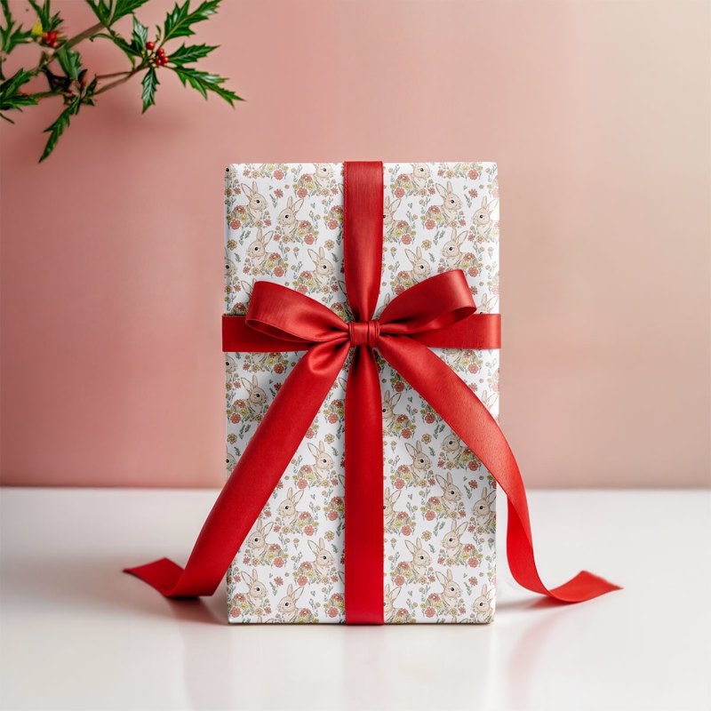 Easter Daydreaming Bunny Gift Wrapping Paper