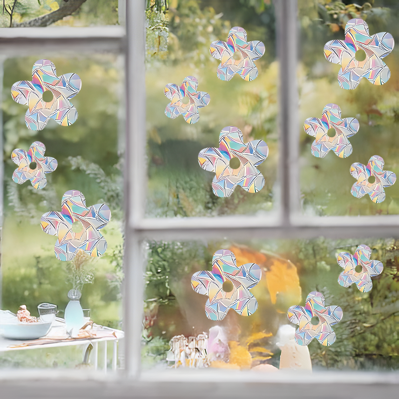 Flower Colorful Window Sticker