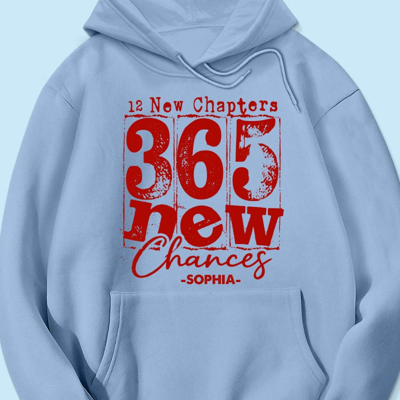 12 New Chapters, 365 New Chances Trendy Retro Shirt, New Year Gift For Yourself