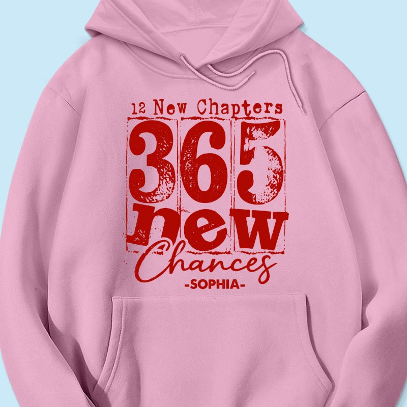 12 New Chapters, 365 New Chances Trendy Retro Shirt, New Year Gift For Yourself