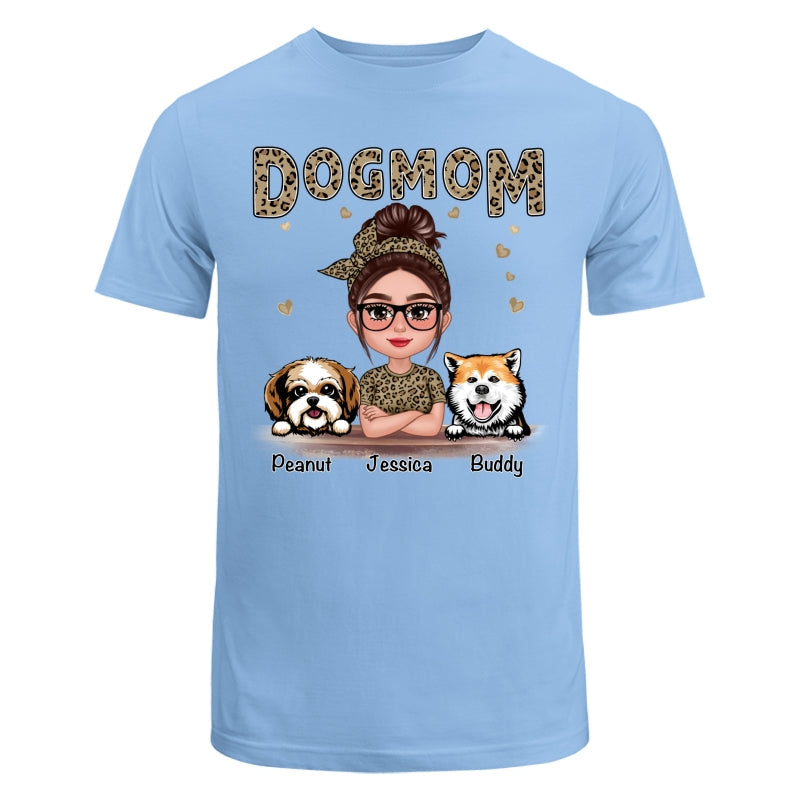 Leopard Shirt Pretty Doll Dog Mom Personalized Shirt