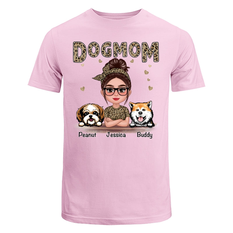 Leopard Shirt Pretty Doll Dog Mom Personalized Shirt