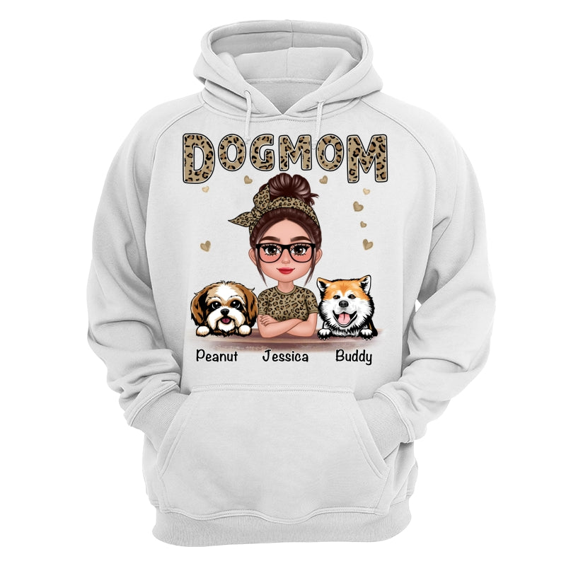 Leopard Shirt Pretty Doll Dog Mom Personalized Shirt