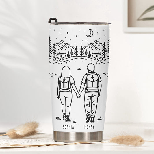 Adventure Partners For Life Camping - Personalized Tumbler