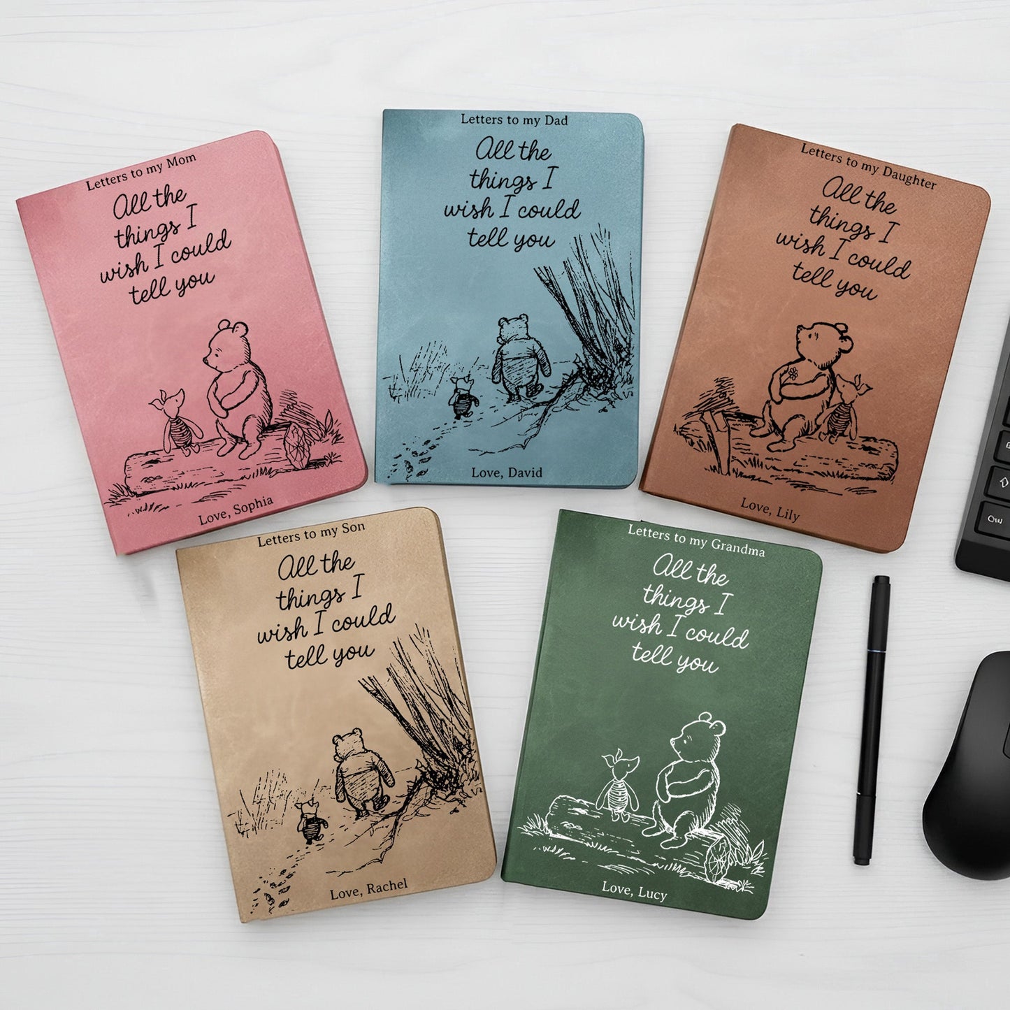 All The Things I Wish I Could Tell You Remembrance Keepsake - Personalized Journal