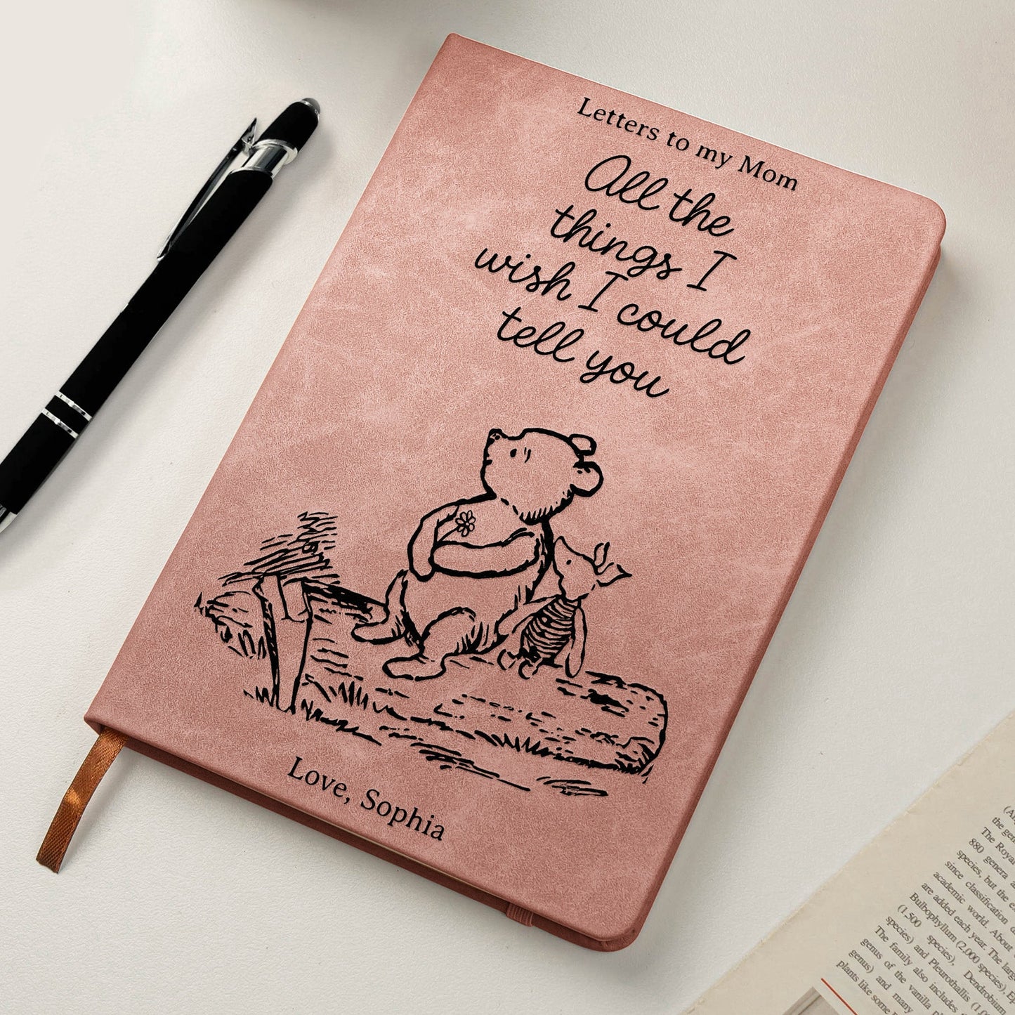 All The Things I Wish I Could Tell You Remembrance Keepsake - Personalized Journal