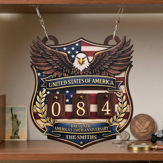 America’s 250th Anniversary - Personalized Countdown Sign