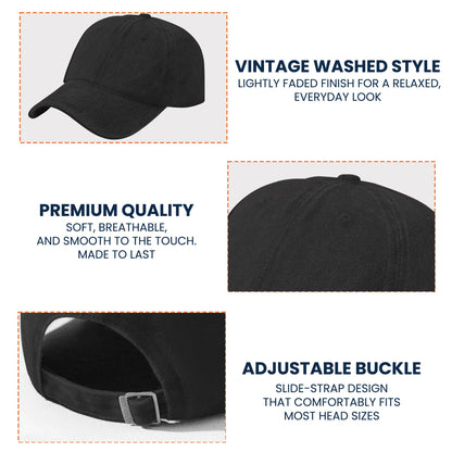 Bad Day To Be A Hot Dog - Personalized Distressed Denim Cap