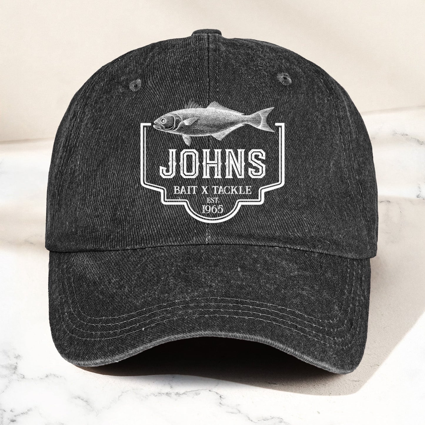 Father's Day Gifts, Bait X Tackle - Personalized Cap