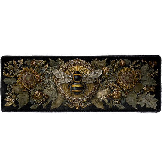 Bee Butterfly Dragonfly Lovers Farmhouse Cottagecore Decor - Personalized Runner Rug