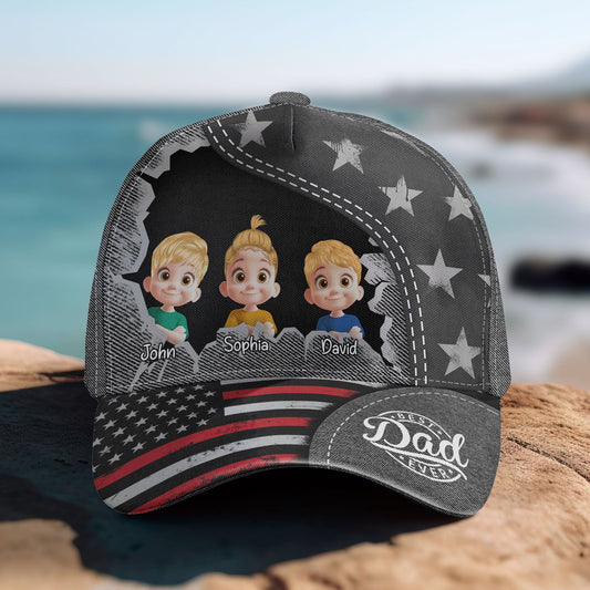 Father's Day Gifts, Best Dad Ever New Style - Personalized Classic Cap