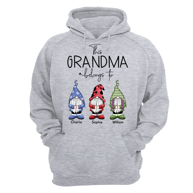This Grandma Belongs To Little Gnomes Personalized Shirt