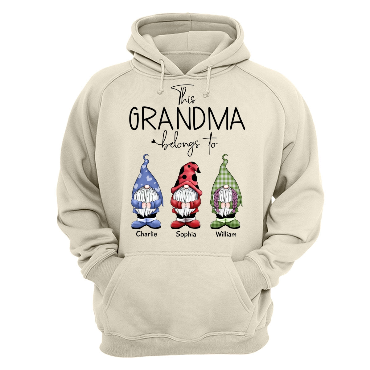 This Grandma Belongs To Little Gnomes Personalized Shirt