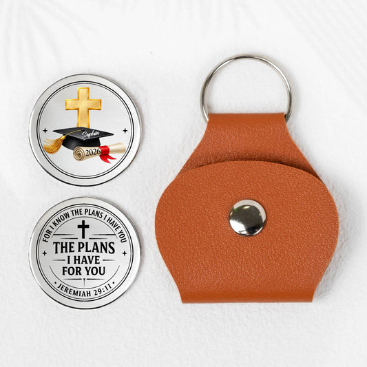 Christian Graduation With Motivation Message - Personalized Pocket Hug
