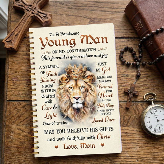 Confirmation Gifts For Son, Daughter, Grandson, Granddaughter - Personalized Journal