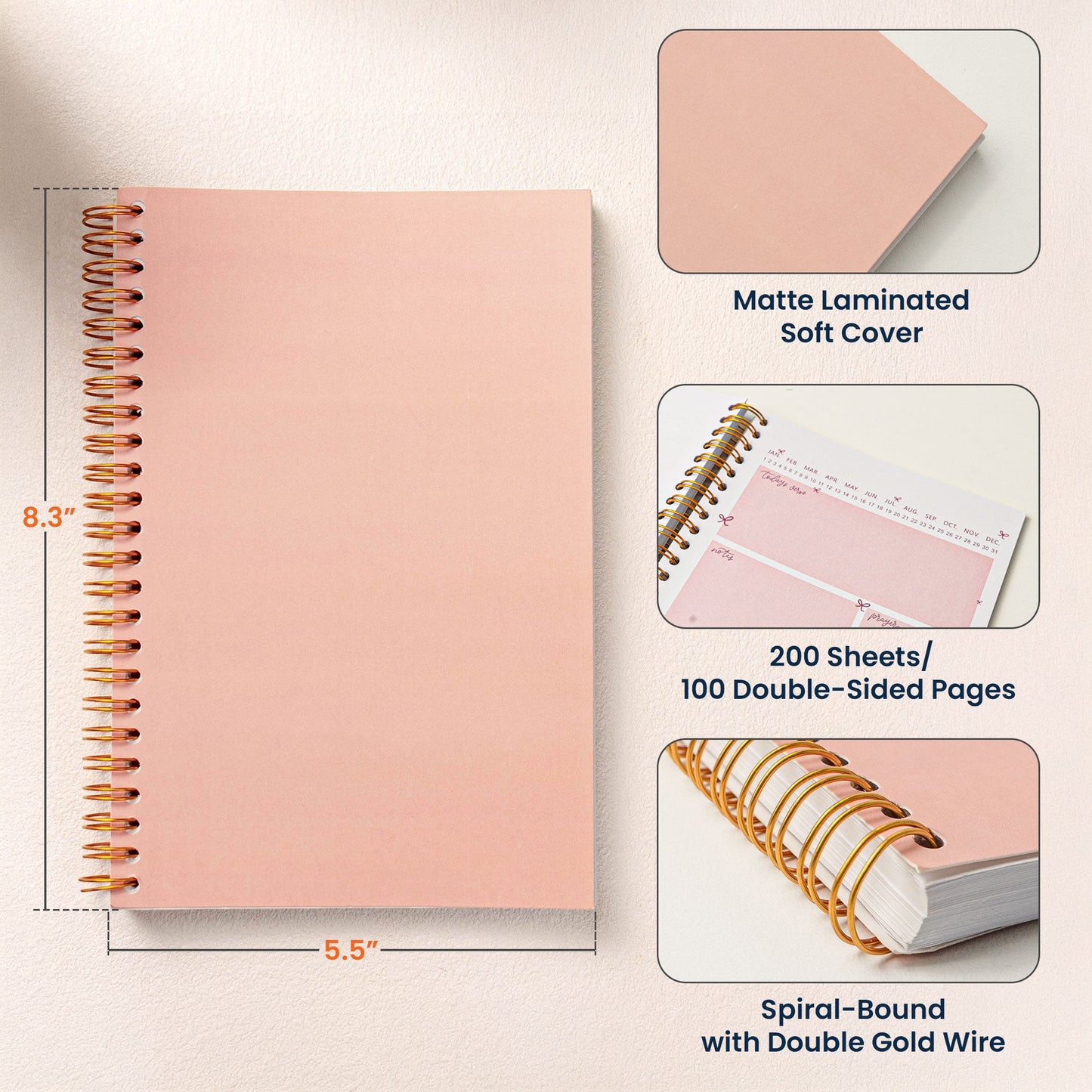 Confirmation Gifts For Son, Daughter, Grandson, Granddaughter - Personalized Journal