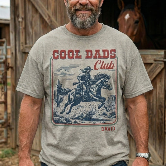 Father's Day Gifts, Cool Dads Club - Personalized Shirt