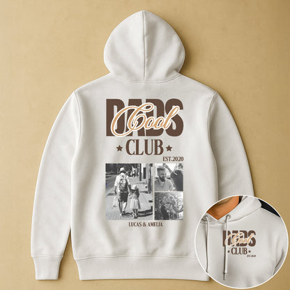 Father's Day Gifts, Cool Dad Club Custom Photo - Personalized Shirt