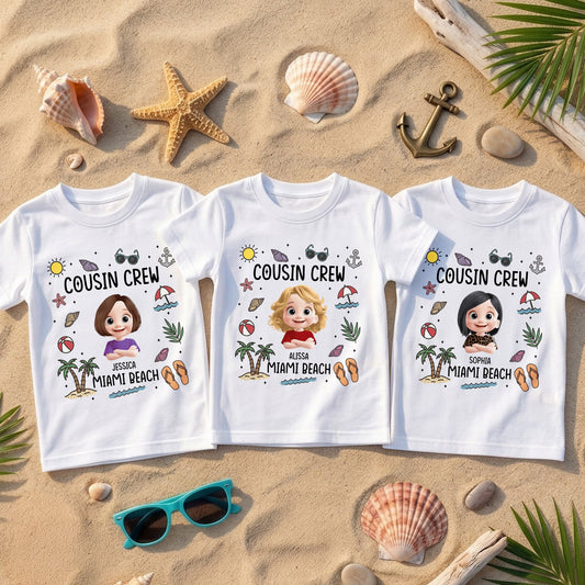 Cousin Crew Summer Trip - Personalized Shirt