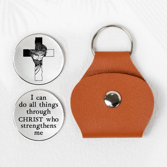 Custom Bible Verse Religious Gift For Healing, Hope And Strength - Personalized Pocket Hug