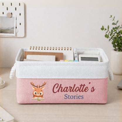 Custom Name For Baby Shower Baby Gift - Personalized Storage Basket