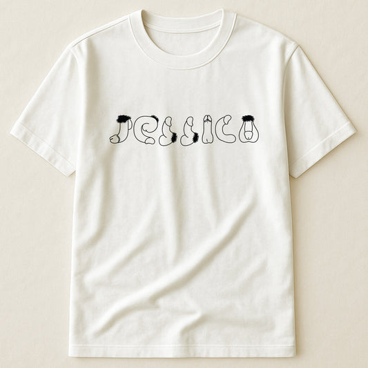 Custom Name With Naughty - Funny Gifts For Coworkers, Friends, Wife - Personalized Shirt