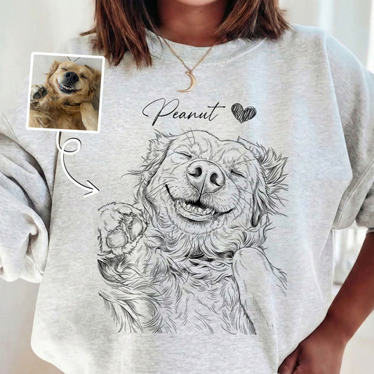 Custom Pet Portrait Shirt - Personalized Photo Shirt