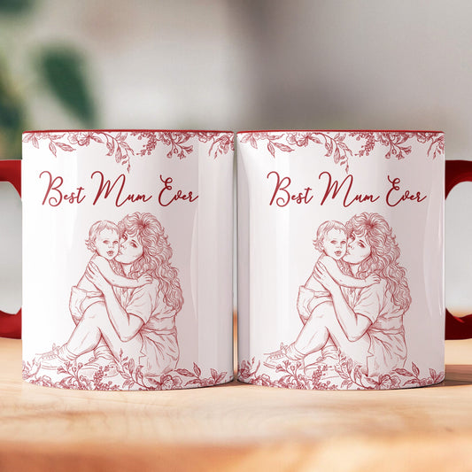 Custom Photo Mug Mother's Day Gift For Mom, Mum - Personalized Mug