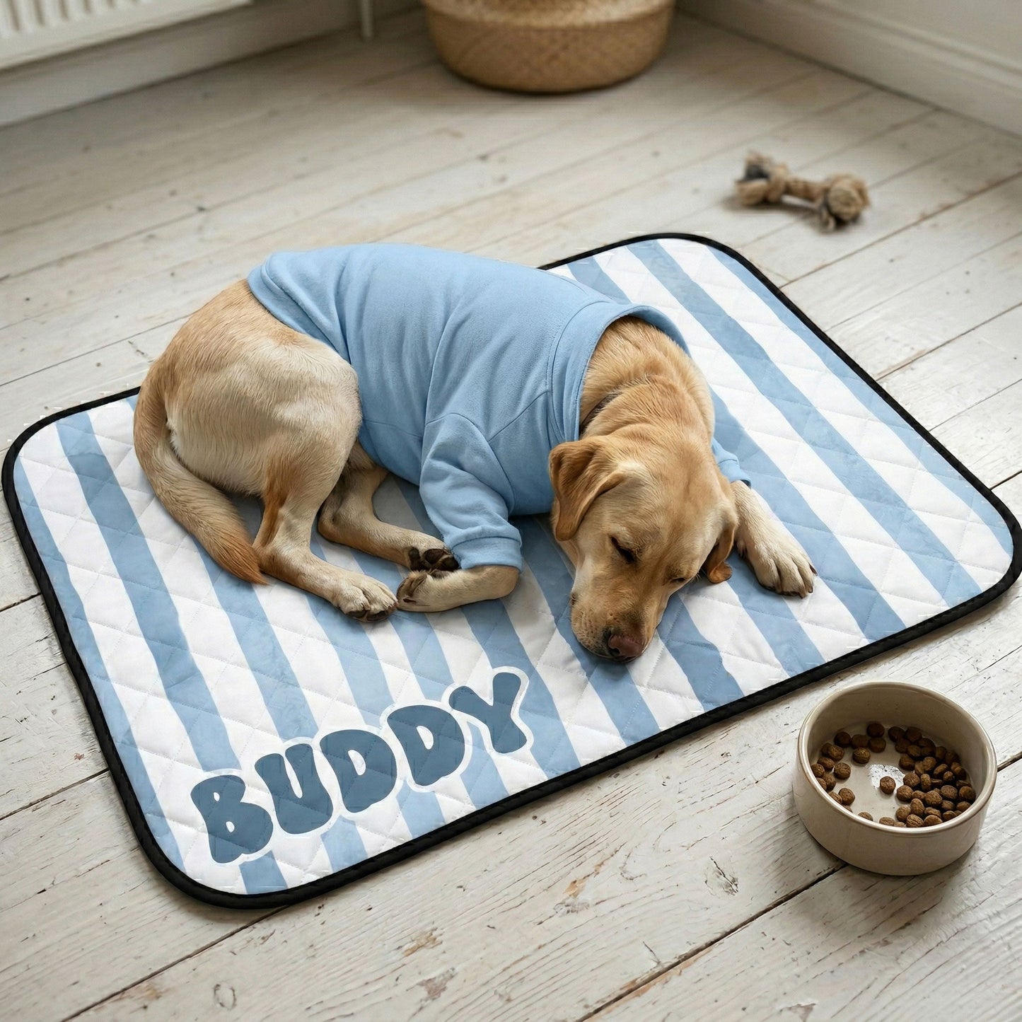 Custom Retro Pet Name - Personalized Cooling Mat