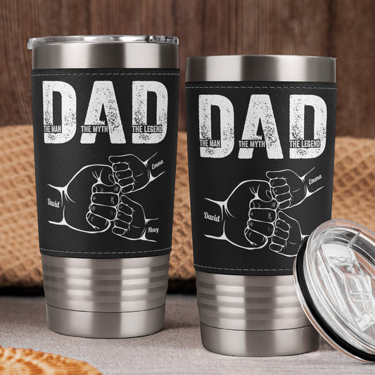 Father's Day Gifts, Dad The Man The Myth The Legend Father's Day Gift For Dad, Husband - Personalized 20oz Tumbler
