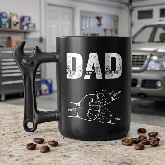 Father's Day Gifts, Dad The Man The Myth The Legend Father's Day Gift For Dad, Husband - Personalized Mug