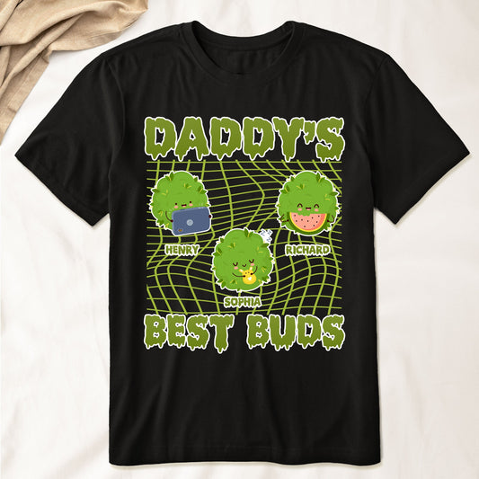 Father's Day Gifts, Daddy's Best Buds - Personalized Shirt