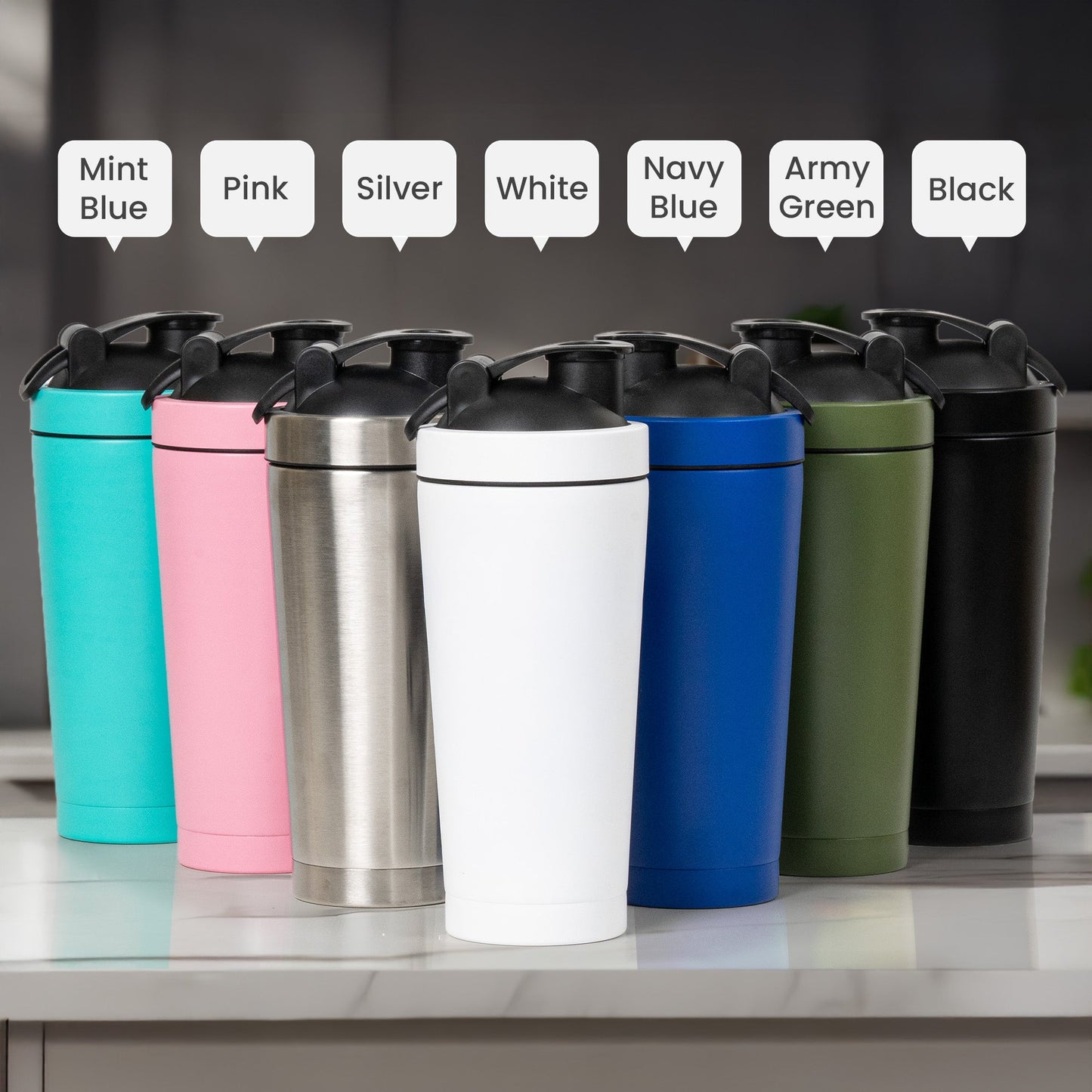 Daily Workout Affirmations - Personalized Protein Shaker