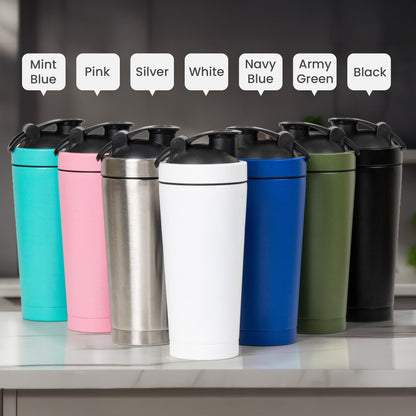 Daily Workout Affirmations - Personalized Protein Shaker
