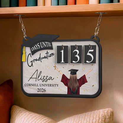 Days Until Graduation - Personalized Graduation Countdown Tracker