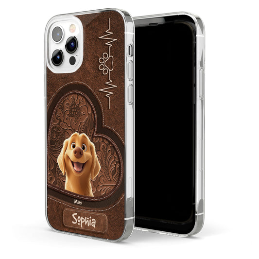 Dog Mom - Dog Dad - New Cartoon - Personalized Clear Phone Case