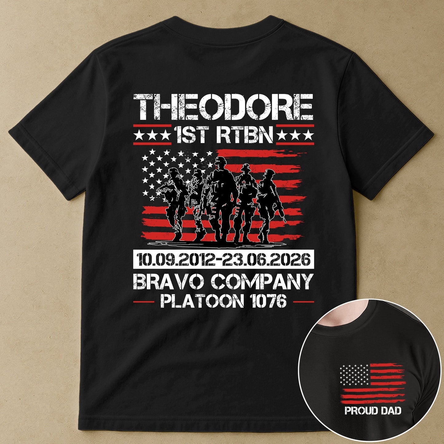 Family Day Boot Camp Military Graduation - Personalized Shirt